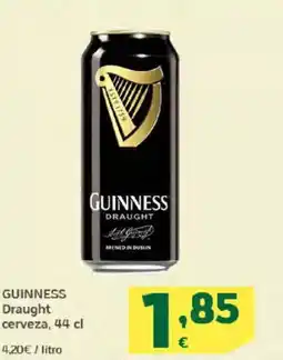 HiperDino GUINNESS Draught cerveza oferta