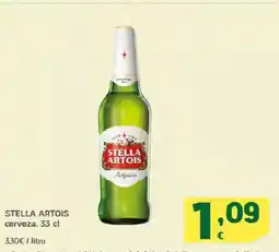HiperDino STELLA ARTOIS cerveza oferta