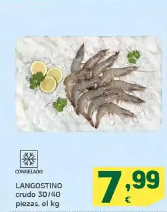 HiperDino Langostino crudo oferta