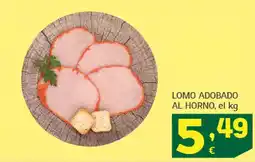 HiperDino Lomo adobado al horno oferta