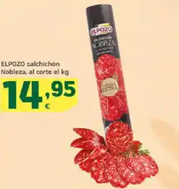 HiperDino ELPOZO salchichón Nobleza oferta