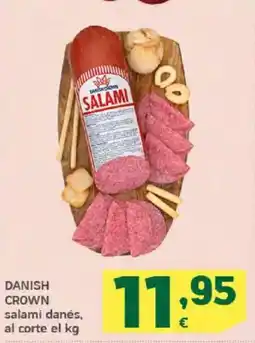 HiperDino DANISH CROWN Salami danes oferta