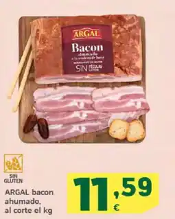HiperDino ARGAL bacon ahumado oferta