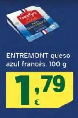 HiperDino ENTREMONT queso azul francés oferta