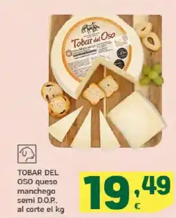 HiperDino TOBAR DEL OSO queso manchego semi D.O.P. oferta