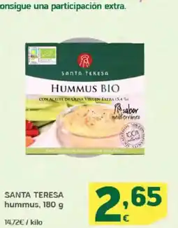 HiperDino SANTA TERESA hummus oferta