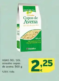 HiperDino HIJAS DEL SOL cereales copos de avena oferta