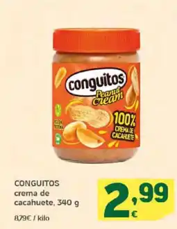 HiperDino CONGUITOS crema de cacahuete oferta