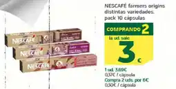 HiperDino NESCAFÉ farmers origins distintas variedades oferta