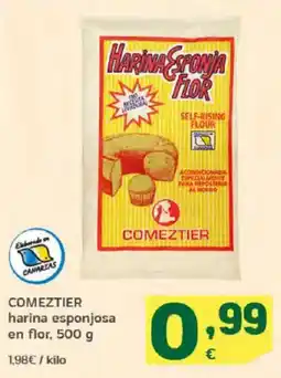 HiperDino COMEZTIER harina esponjosa en flor oferta