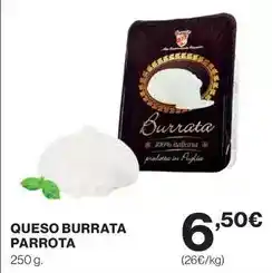 Hipercor Queso burrata oferta