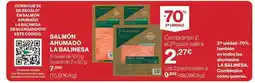 Hipercor La balinesa - salmon ahumado oferta