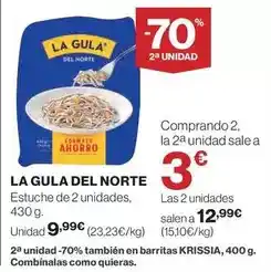 Hipercor La gula del norte - estuche de 2 unidades oferta