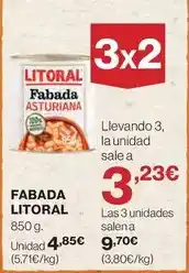 Hipercor Litoral - fabada oferta