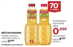 Hipercor Granini - nectar oferta