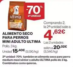Hipercor Affinity - alimento seco para perros mini adulto ultima oferta