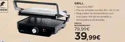 Hipercor Ufesa - grill oferta