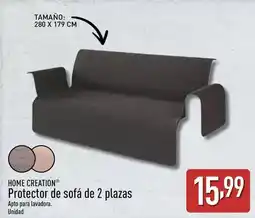 ALDI Home creation - protector de sofa de 2 plazas oferta
