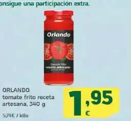 HiperDino ORLANDO tomate frito receta artesana oferta
