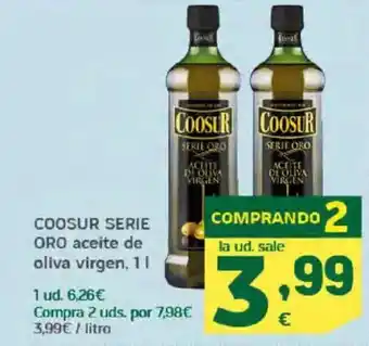 HiperDino COOSUR Serie Oro aceite de oliva virgen oferta