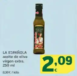 HiperDino LA ESPAÑOLA aceite de oliva virgen extra oferta