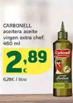 HiperDino CARBONELL aceitera aceite virgen extra chef oferta