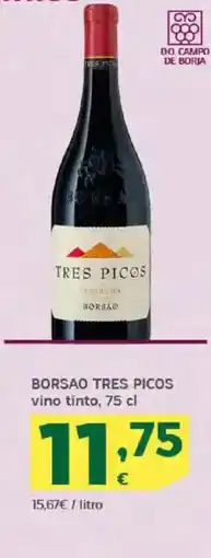 HiperDino BORSAO TRES PICOS vino tinto oferta