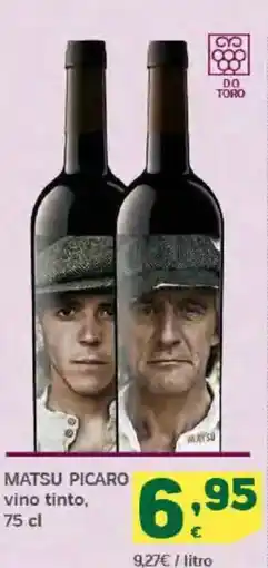 HiperDino MATSU PICARO vino tinto oferta