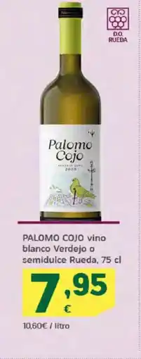 HiperDino PALOMO COJO vino blanco Verdejo o semidulce Rueda oferta