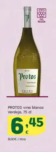 HiperDino PROTOS vino blanco Verdejo oferta