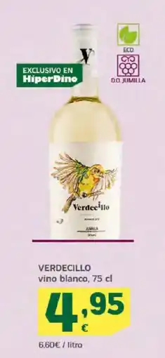HiperDino VERDECILLO vino blanco oferta
