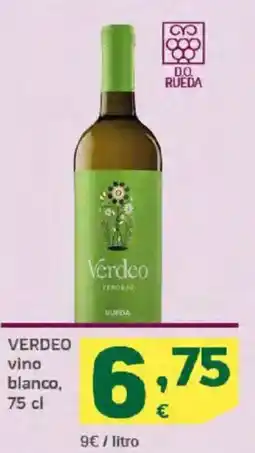 HiperDino VERDEO vino blanco oferta