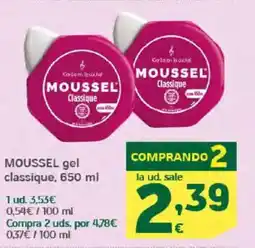HiperDino MOUSSEL gel classique oferta