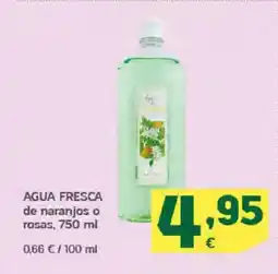 HiperDino AGUA FRESCA de naranjos o rosas oferta