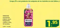 HiperDino MIMOSÍN suavizante origins rosas, bergamota, violeta o lírio oferta