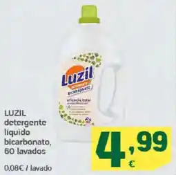 HiperDino LUZIL detergente líquido bicarbonato oferta