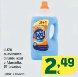 HiperDino LUZIL suavizante diluido azul o Marsella oferta