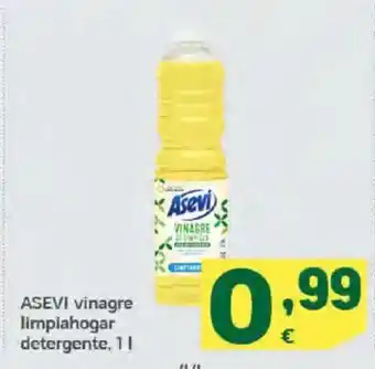 HiperDino ASEVI vinagre limpiahogar detergente oferta