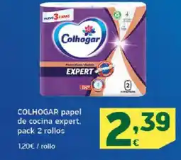 HiperDino COLHOGAR papel de cocina expert oferta