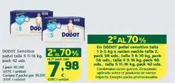 HiperDino DODOT Sensitive pañal talla oferta