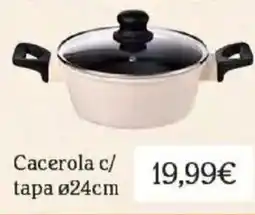 HiperDino Cacerola c/ tapa 24cm oferta