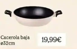 HiperDino Cacerola baja 032cm oferta