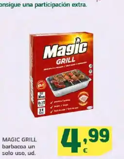 HiperDino MAGIC GRILL barbacoa un solo uso oferta