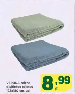 HiperDino VERONA colcha disitintos colores 125x180 cm oferta
