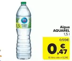 Carrefour Express AQUAREL Aigua oferta