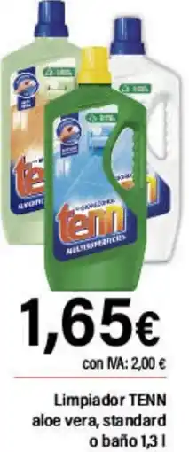 Cash Ifa TENN Limpiador aloe vera, standard o baño oferta