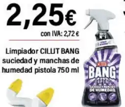 Cash Ifa CILUT BANG Limpiador suciedad y manchas de humedad pistola oferta