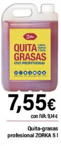 Cash Ifa ZORKA Quita-grasas profesional oferta