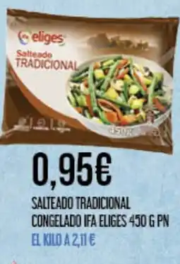 Claudio IFA ELIGES Salteado tradicional congelado oferta