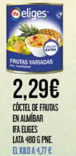 Claudio IFA ELIGES Cóctel de frutas en almíbar oferta